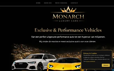 monarchluxerycars.com snapshot