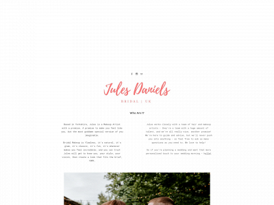 www.julesdaniels-bridaluk.com snapshot