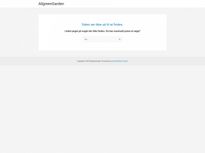 allgreengarden.dk snapshot