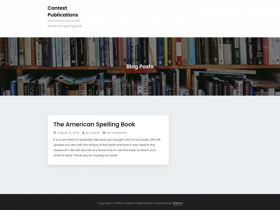 contextpublications.com snapshot