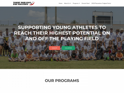 tommybohanonfoundation.org snapshot