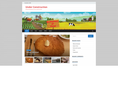 birthplaceoffood.com snapshot