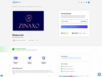 zinaxo.com snapshot