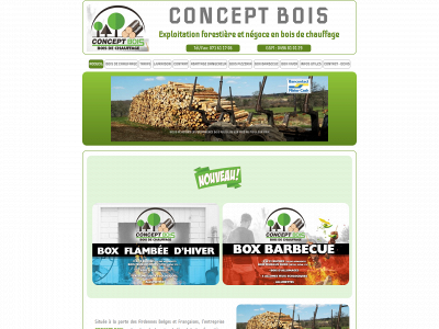 conceptbois.be snapshot