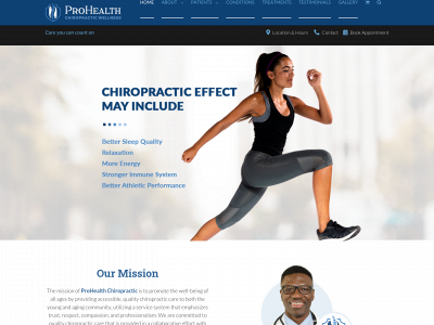 prohealthchirowellness.com snapshot