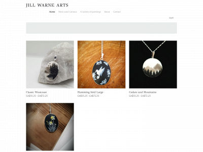 www.jillwarnearts.com snapshot