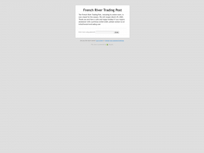 frenchrivertrading.com snapshot