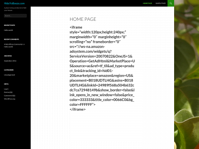 hideyobooze.com snapshot