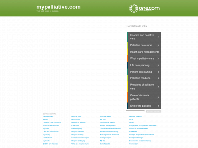 mypalliative.com snapshot