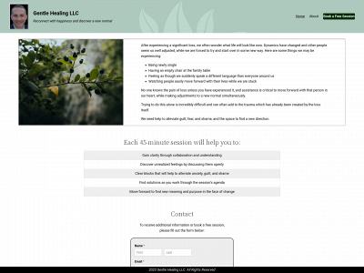 mygentlehealing.com snapshot