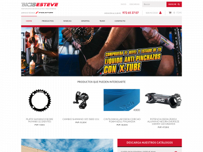 www.bicisesteve.com snapshot