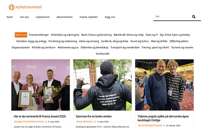 nyhetsrommet.no snapshot