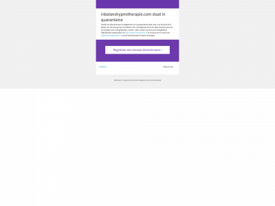 inbalanshypnotherapie.com snapshot