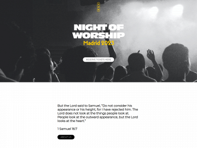 nightofworshipministry.com snapshot
