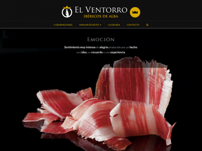 www.embutidoselventorro.com snapshot
