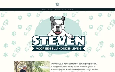 stevenhondentrainer.be snapshot