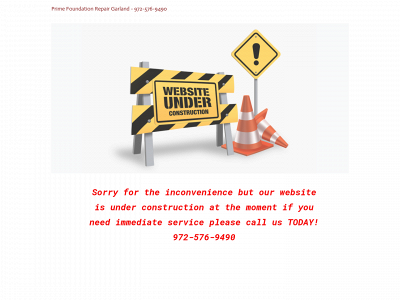www.foundationrepairingarlandtx.com snapshot