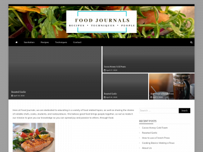 foodjournals.net snapshot