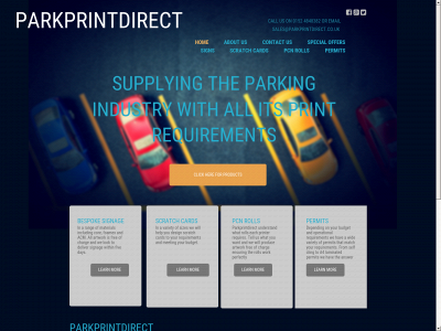 parkprintdirect.co.uk snapshot