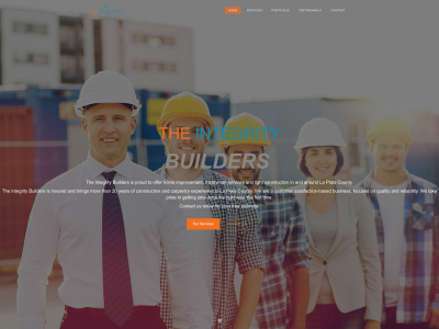 theintegritybuilders.com snapshot