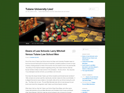 tulanelies.com snapshot