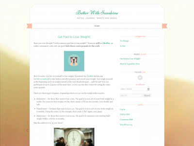 betterwithsunshine.com snapshot