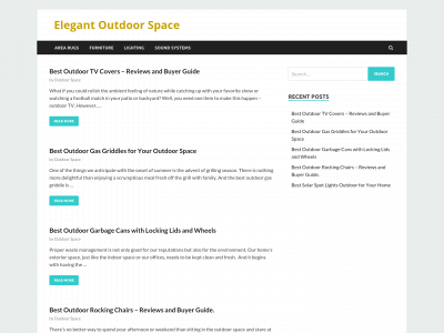 elegantoutdoorspace.com snapshot
