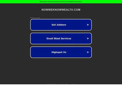 nowweknowwealth.com snapshot