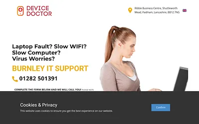 burnley-laptop-support.co.uk snapshot