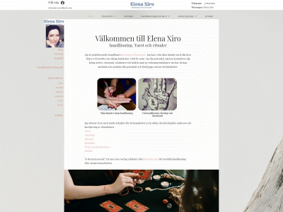 elenaxiro.se snapshot