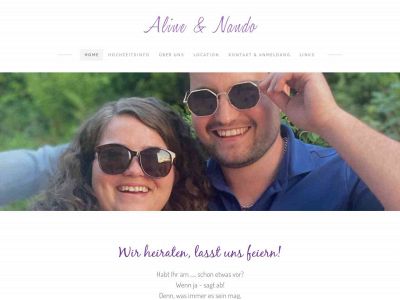 www.alineundnando.ch snapshot