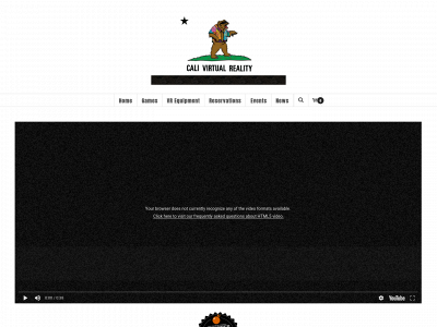 calivirtualreality.com snapshot
