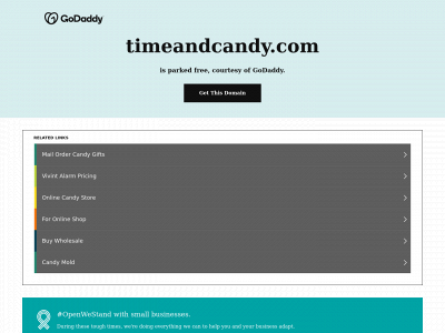 timeandcandy.com snapshot