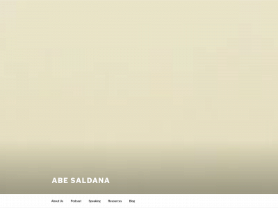 abesaldana.com snapshot