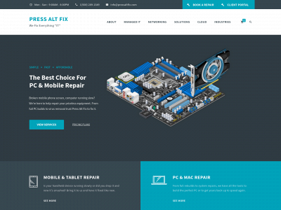 pressaltfix.com snapshot