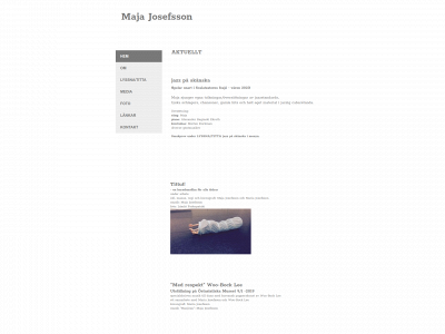 majajosefsson.com snapshot