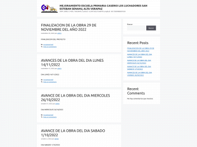 mejoramientoescuelaluchadoressenahu.com snapshot