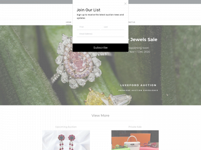 www.luxefordauction.com snapshot