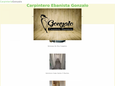 ebanisteriagonzalo.com snapshot
