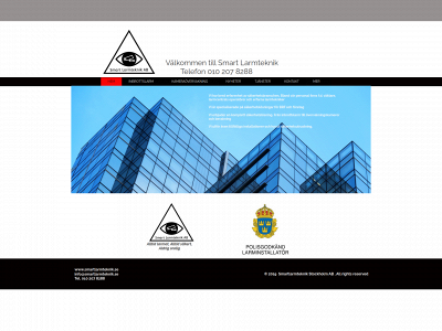 smartlarmteknik.se snapshot