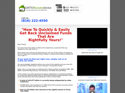 dattorecoveryservices.com snapshot