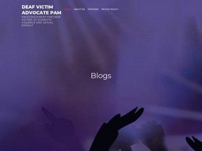 deafvictimadvocatepam.com snapshot