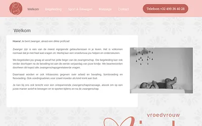 vroedvrouwlindedeclerck.be snapshot