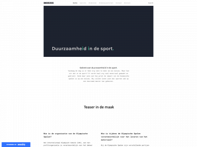 duurzaamheidindesport.weebly.com snapshot