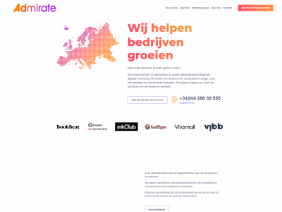 admirate.nl snapshot