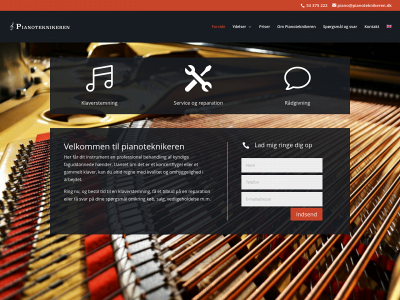 pianoteknikeren.dk snapshot