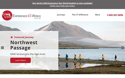 www.craigtravel.com snapshot