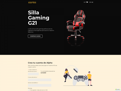 www.alphagamingcenter.es snapshot