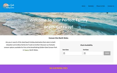 caravanhirenorthwales.co.uk snapshot