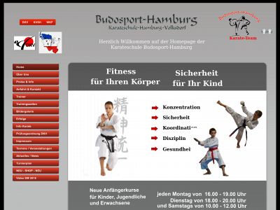 budosport-hamburg.de snapshot